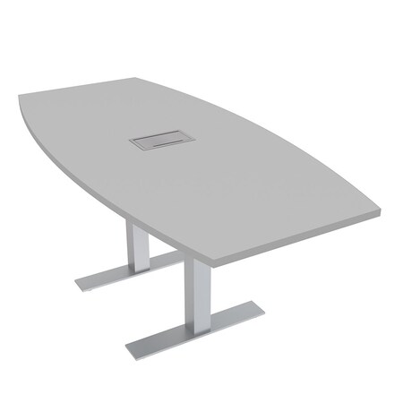 Skutchi Designs 33.5 in W, 71.5 in L, 29 in H, Engineered Wood Top, Grey HAR-BOT-34x70-T-ELEC-XD01